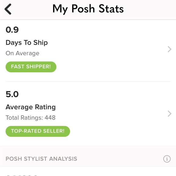 Thank you for visiting my Poshmark Level II Five (5) Star 🌟 Same Day Ship Closet - Picture 2 of 11